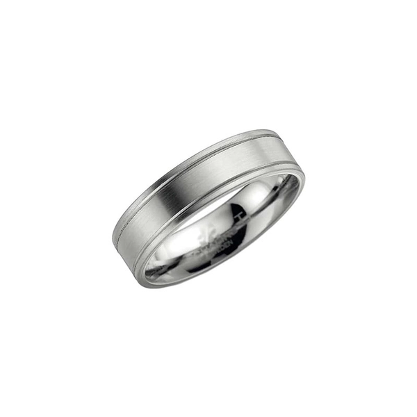 3012-6 Titanium - Wedding & engagement rings - Schalins - Scandinavian design - Nordic Spectra