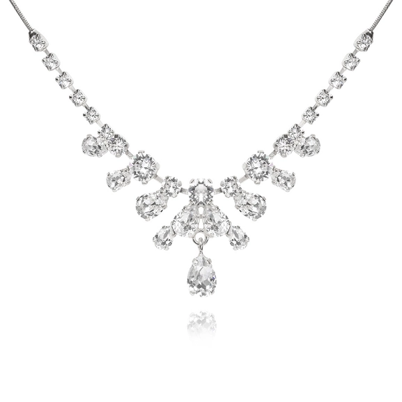 Daphne Necklace Rhodium - Caroline Svedbom - Snabb frakt & paketinslagning - Nordicspectra.se