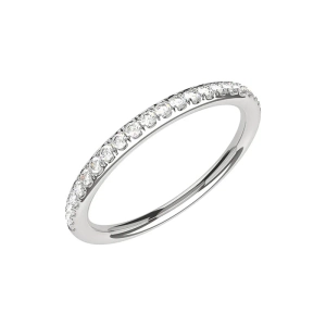 Aure 26 White Gold - Wedding & engagement rings - Schalins - Scandinavian design - Nordic Spectra