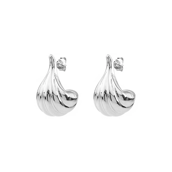 Fig Hoops Silver - Emma Israelsson - Snabb frakt & paketinslagning - Nordicspectra.se