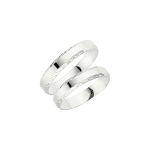 61-4 Silver - Vigsel- & förlovningsringar - Schalins - Fri storleksändring* - Nordic Spectra
