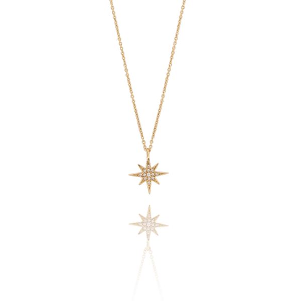 One Star Neck Gold -CU Jewellery - Snabb frakt & paketinslagning - Nordicspectra.se