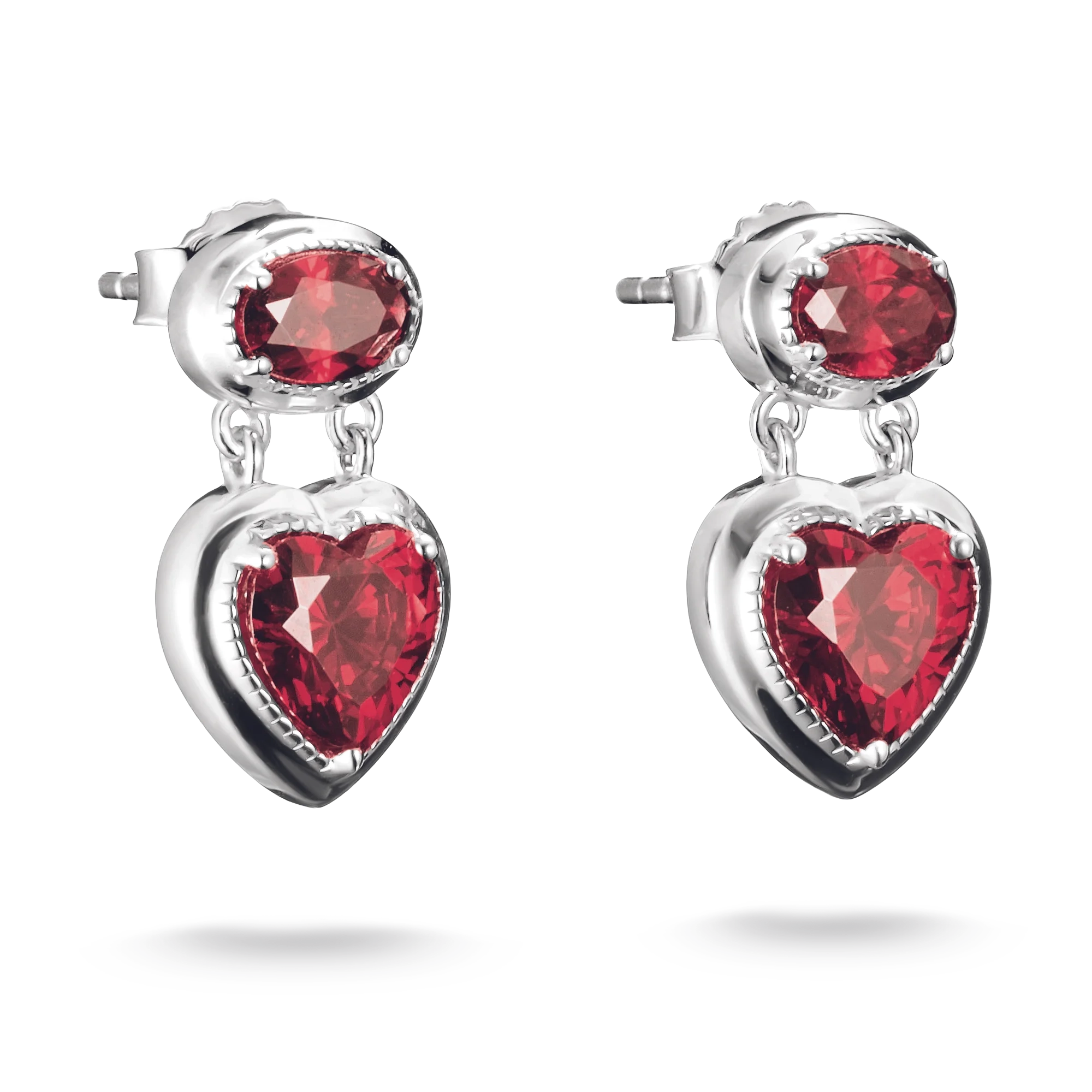 Thomas Sabo – Hjärta Röda Stenar Elyndra Stiftörhängen