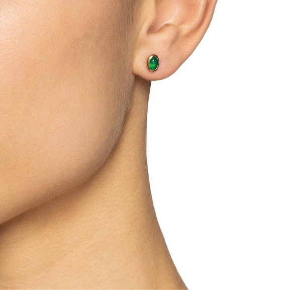 Love Bead Ear Green Agate - Efva Attling - Suuri valikoima & ilmainen lahjapaketointi - Nordicspectra.fi