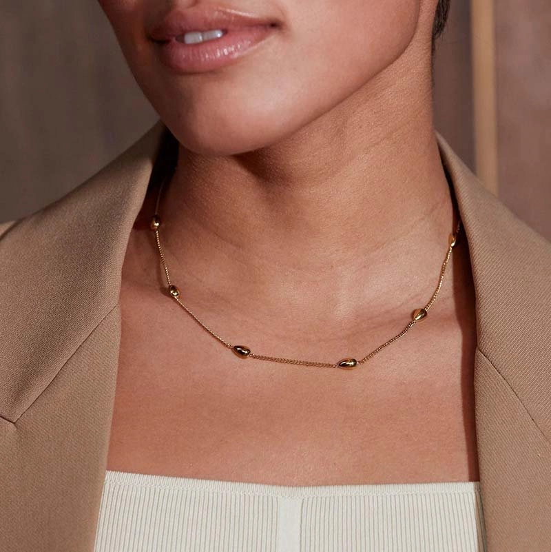 Sander Necklace Multi Gold - Edblad - Snabb frakt & paketinslagning - Nordicspectra.se