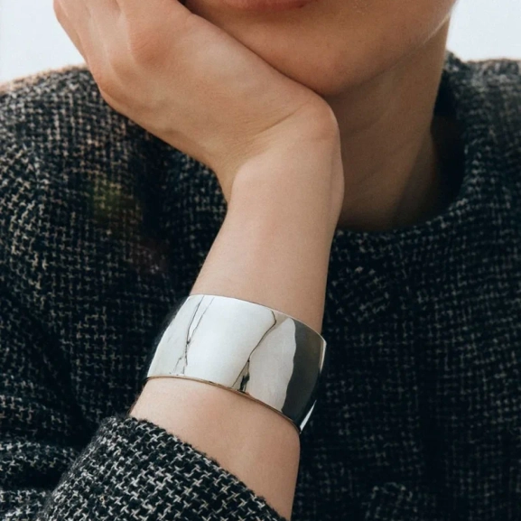 Prime Bangle Steel - Edblad - Snabb leverans - Gratis paketinslagning