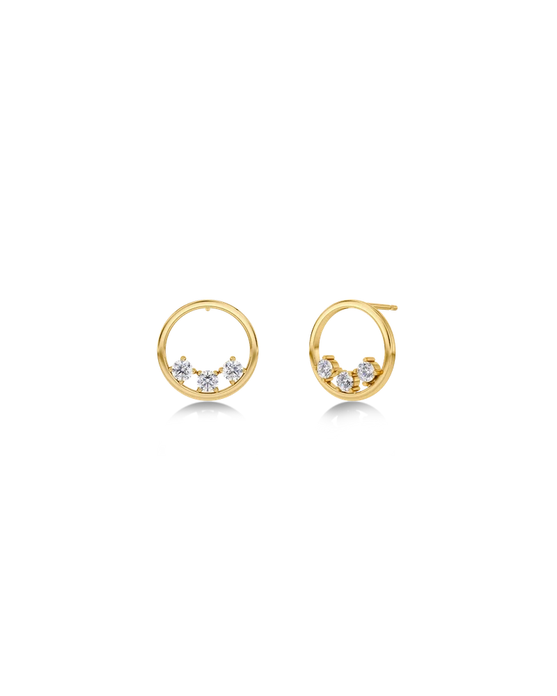 Edblad - Stardust Studs Round Gold