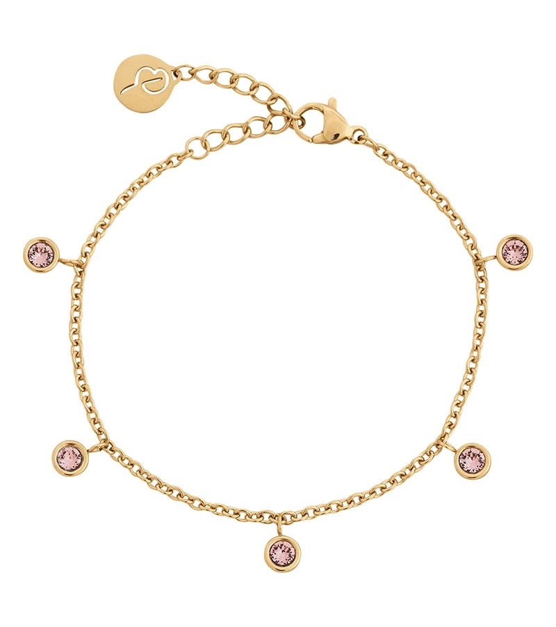 Dew Drop Bracelet Multi Blush Gold - Edblad - Snabb frakt & paketinslagning - Nordicspectra.se