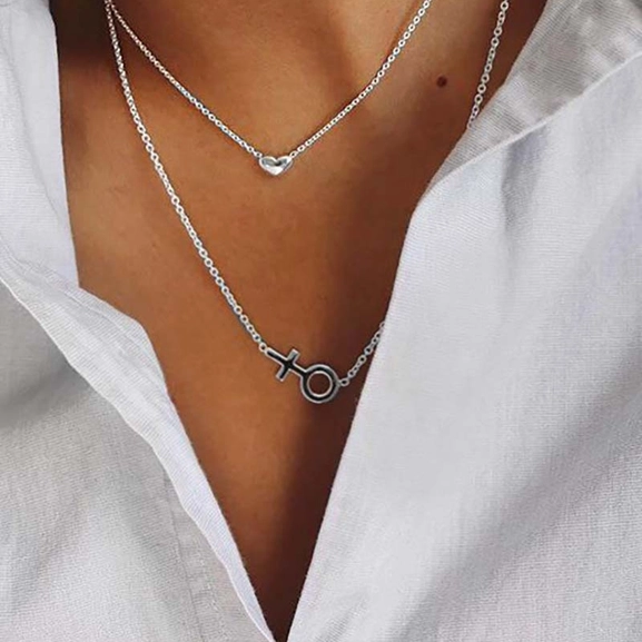 Loving Heart Medium Single Necklace - Drakenberg Sjölin Halsband - Snabb frakt & paketinslagning - Nordicspectra.se