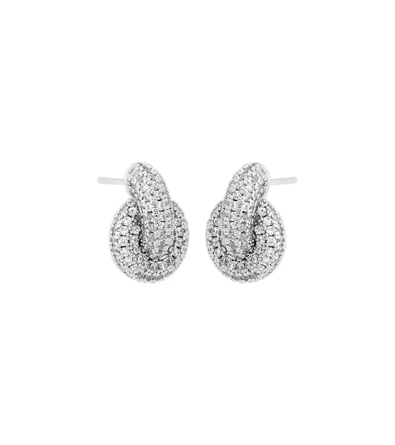 Edblad - Redondo Sparkle Studs S Rhodium