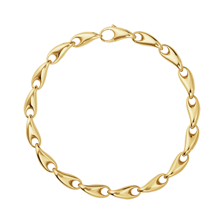 Reflect Slim Armband Guld - Georg Jensen örhängen - Snabb frakt & paketinslagning - Nordicspectra.se