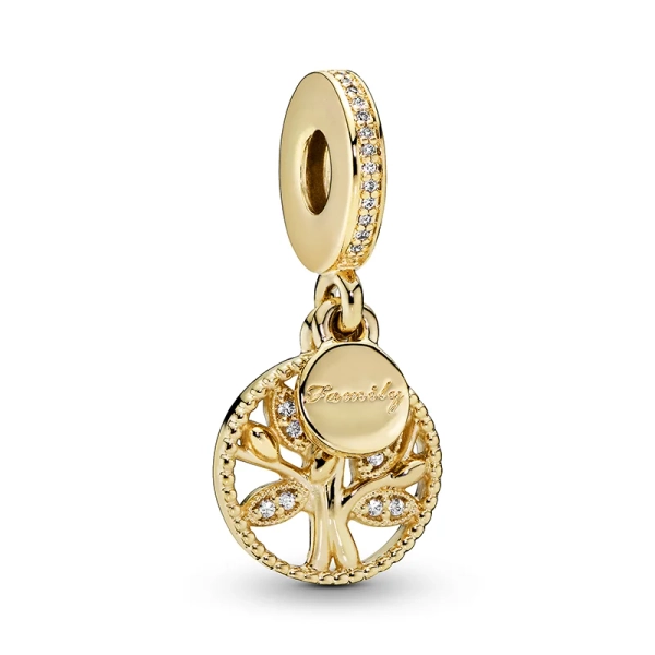 Funkelnder Stammbaum Charm-Anhänger - PANDORA - Nordic Spectra