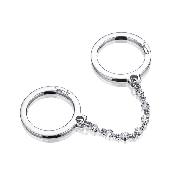Passion Cuffs & Stars Ring White Gold - Efva Attling ringar - Snabb frakt & paketinslagning - Nordicspectra.se