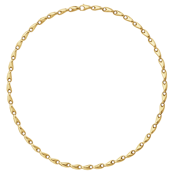 Reflect Slim Halskette Gold von Georg Jensen, Schneller Versand - Nordicspectra.de