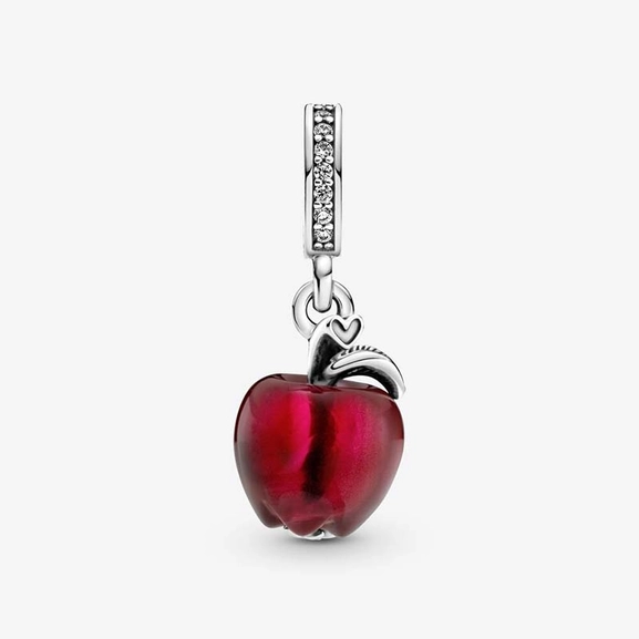 Murano-Glas Roter Apfel Charm-Anhänger von PANDORA, Schneller Versand - Nordicspectra.de