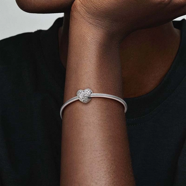 Engelfedern Herz Charm von PANDORA, Schneller Versand - Nordicspectra.de