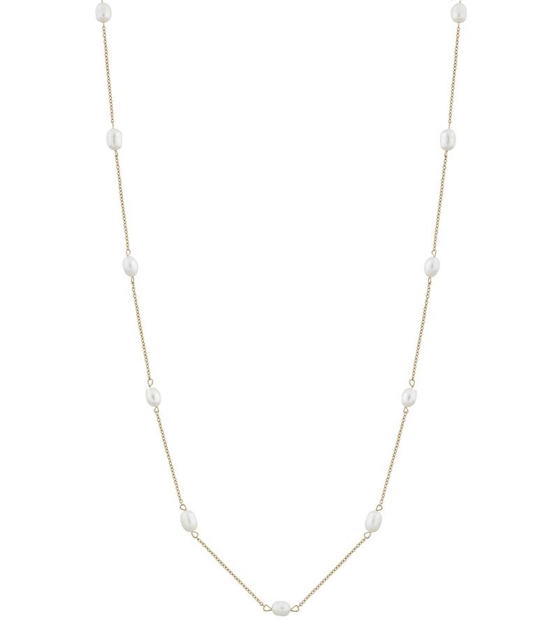 Perla Necklace Multi Long Gold - Edblad - Snabb frakt & paketinslagning - Nordicspectra.se