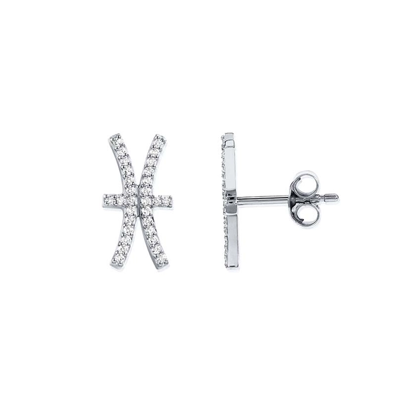 Double Trouble & Stars Ear White Gold - Efva Attling ringar - Snabb frakt & paketinslagning - Nordicspectra.se