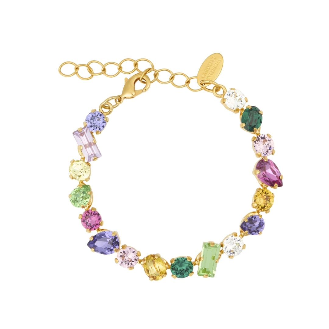 Caroline Svedbom - Noelle Statement Bracelet Gold Festive Combo