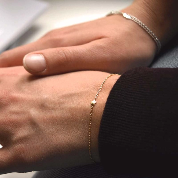 Stella Nova Drop Bracelet Gold - Drakenberg/Sjölin - Suuri valikoima & ilmainen lahjapaketointi - Nordicspectra.fi