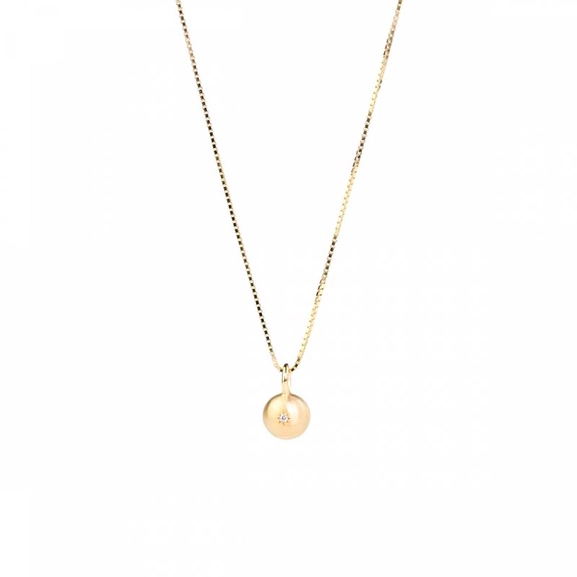 Sparkling Globe Necklace Gold - Emma Israelsson - Suuri valikoima & ilmainen lahjapaketointi - Nordicspectra.fi