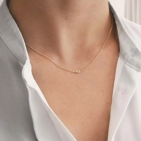Women Unite Drop Necklace Gold - Drakenberg Sjölin Halsband - Snabb frakt & paketinslagning - Nordicspectra.se