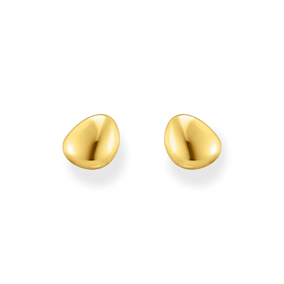 Stiftörhängen Organisk Form Guld - Thomas Sabo - Snabb leverans & paketinslagning - Nordic Spectra