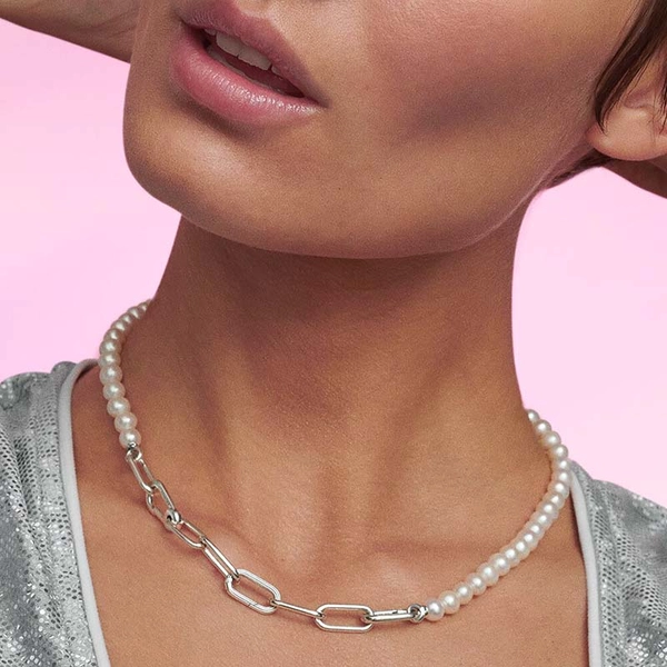 PANDORA ME Halsband med Odlade Sötvattenspärlor - PANDORA - Snabb frakt & paketinslagning - Nordicspectra.se