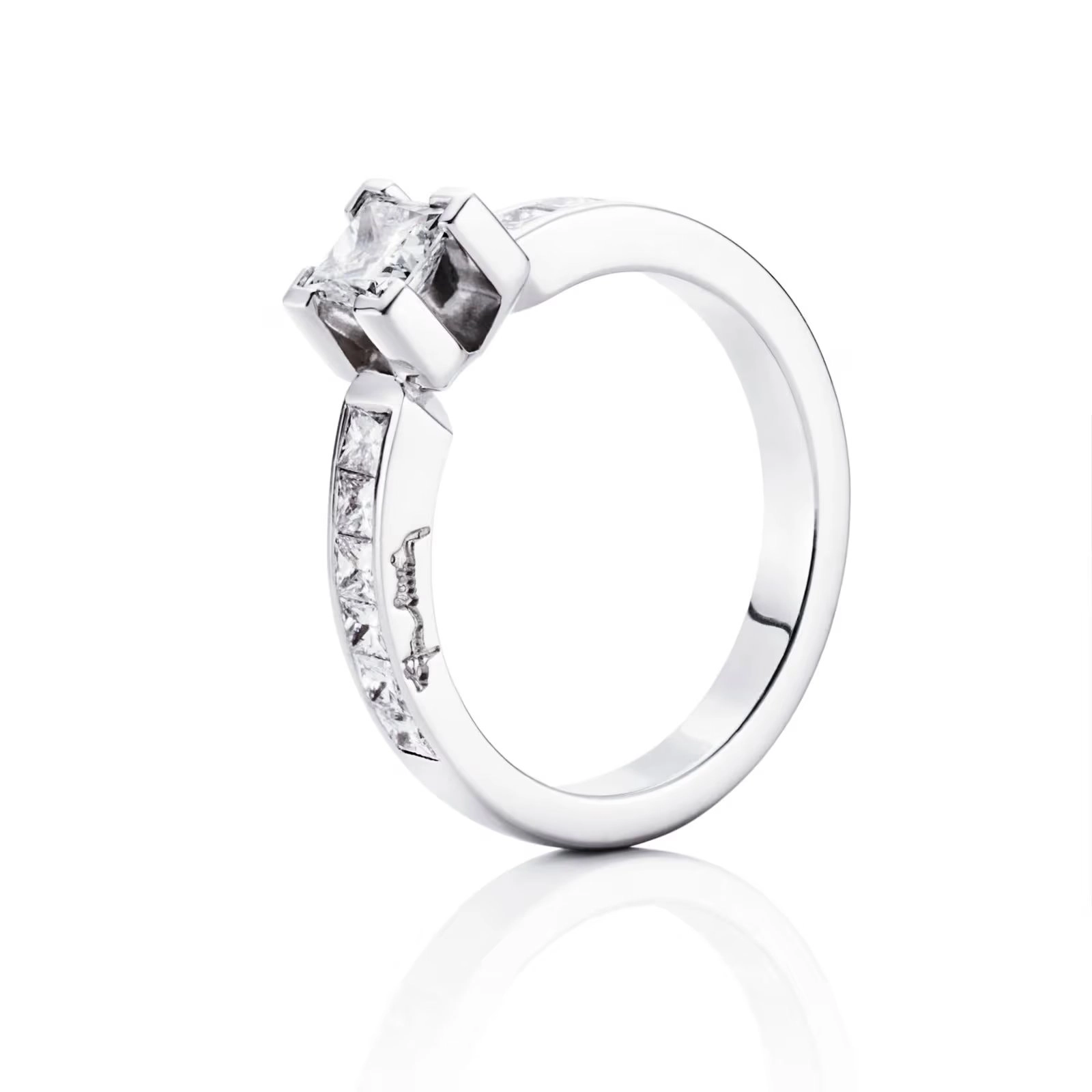 Efva Attling - Rock Star Ring White Gold