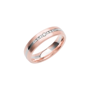 SR4026 Rose Gold/White Gold - Wedding & engagement rings - Schalins - Scandinavian design - Nordic Spectra