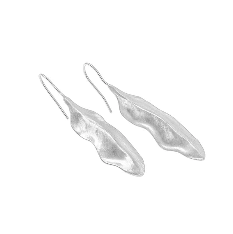 CU Jewellery - Feather Ear Silver