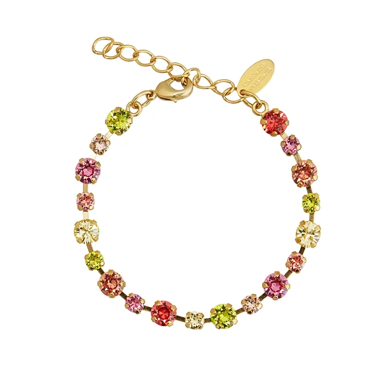 Caroline Svedbom - Calanthe Bracelet Gold Tropicana Combo