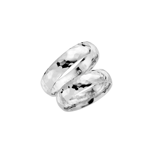 250-5 White Gold - Wedding & engagement rings - Schalins - Scandinavian design - Nordic Spectra