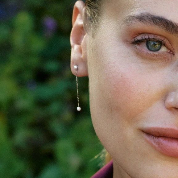 Pearly Earrings Steel - Edblad - Snabba leveranser - Gratis paketinslagning