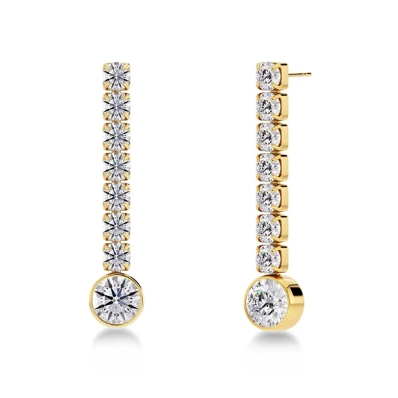 Ritzo Earrings Gold - Edblad - Snabb leverans - Gratis paketinslagning