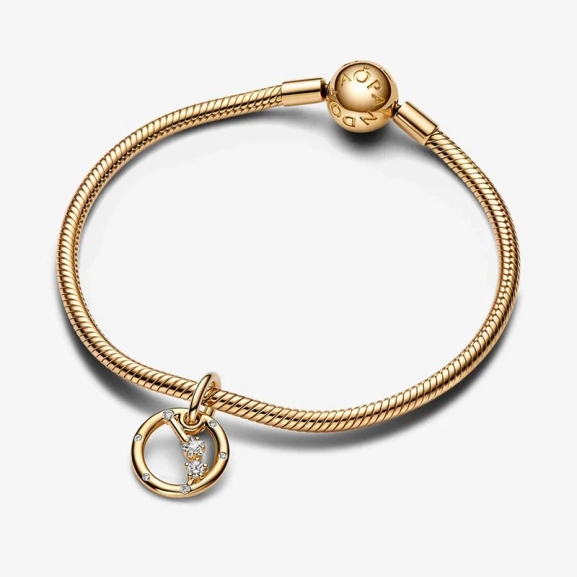 Väduren Hängberlock Guld - PANDORA - Snabb leverans & paketinslagning - Nordic Spectra