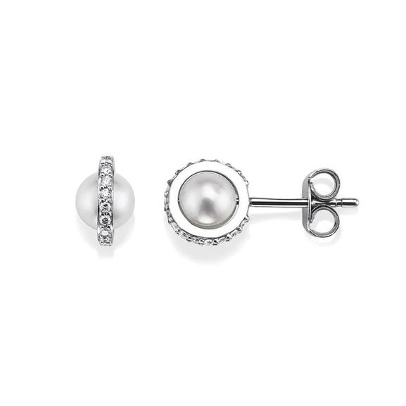 Little Day Pearl & Stars Ear White Gold - Efva Attling örhängen - Snabb frakt & paketinslagning - Nordicspectra.se