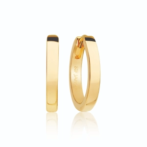 Ellera Pianura Medio Ohrringe Gold von Sif Jakobs