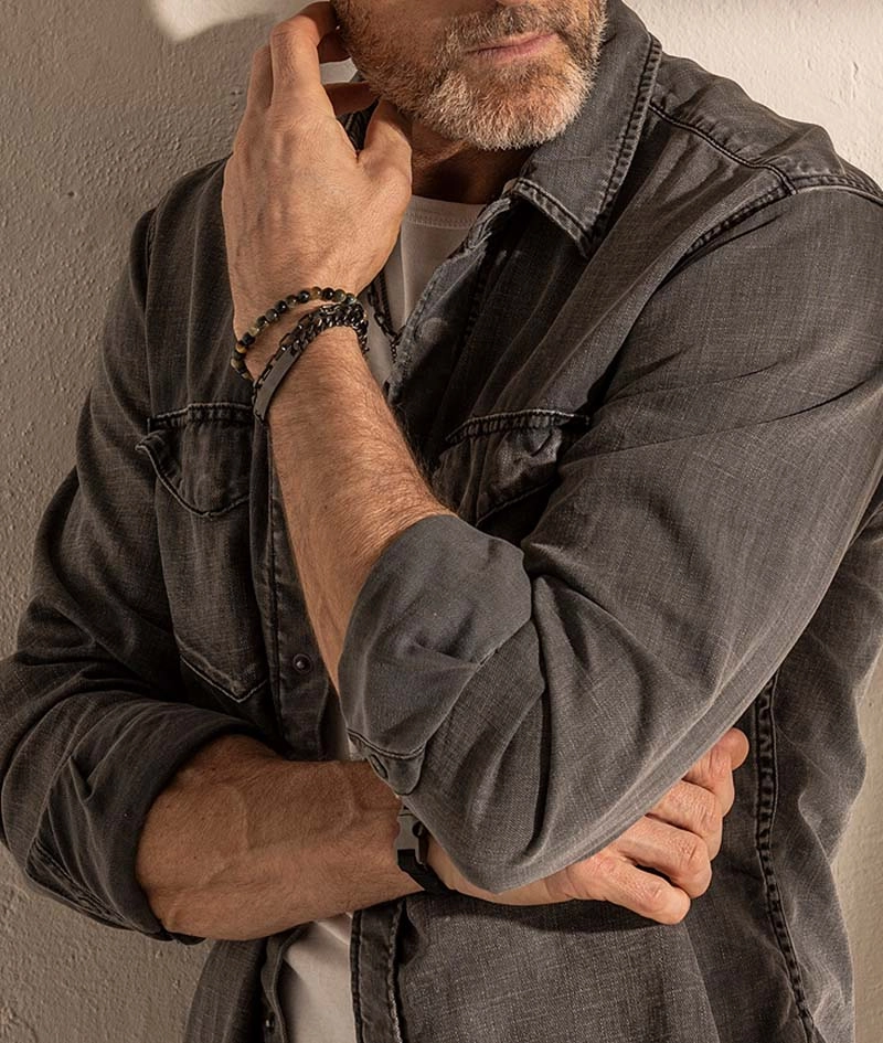 TOM Armband Svart - AROCK - Snabb frakt & paketinslagning - Nordicspectra.se