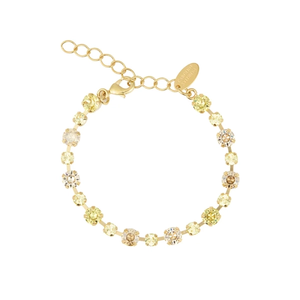 Calanthe Bracelet Gold Dark Jonquil Combo - Caroline Svedbom - Nopea toimitus ja lahjapakkaus