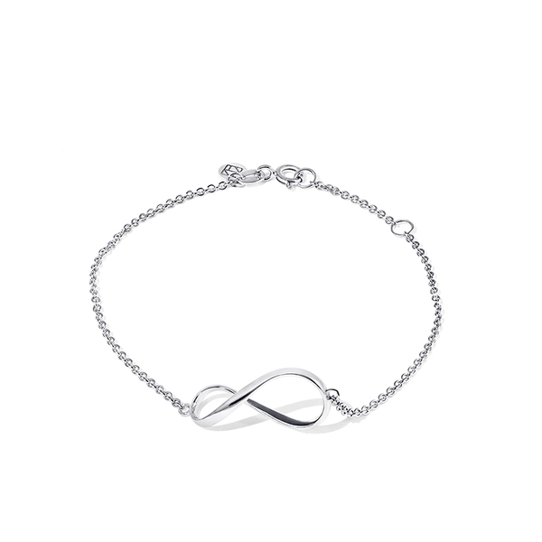 Eternal Flow Single Armband Silver - Snabb frakt & fri paketinslagning - Nordicspectra.se