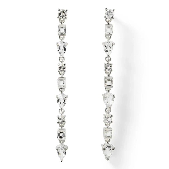Pam Long Earrings Silver - Syster P - Beliebter Schmuck für alle Gelegenheiten