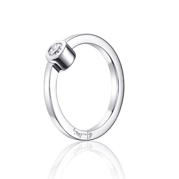 Hello Sunshine Ring White Gold - Efva Attling ringar - Snabb frakt & paketinslagning - Nordicspectra.se