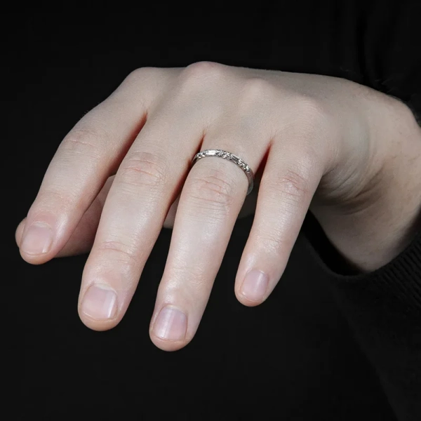 Eterna 15 Platina - Vigsel- & förlovningsringar - Schalins - Fri storleksändring* - Nordic Spectra