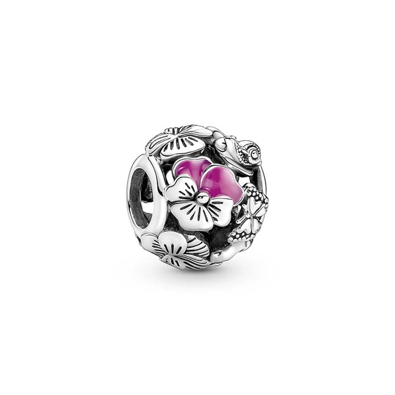 Stiefmütterchen Freunde Charm von PANDORA, Schneller Versand - Nordicspectra.de