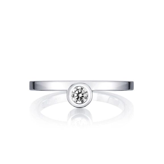 Hello Sunshine Ring White Gold - Efva Attling ringar - Snabb frakt & paketinslagning - Nordicspectra.se