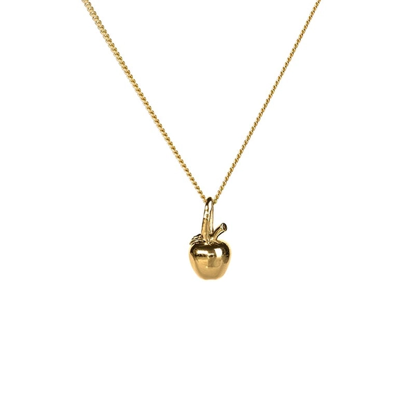 Apple Kindness Necklace Gold von Emma Israelsson