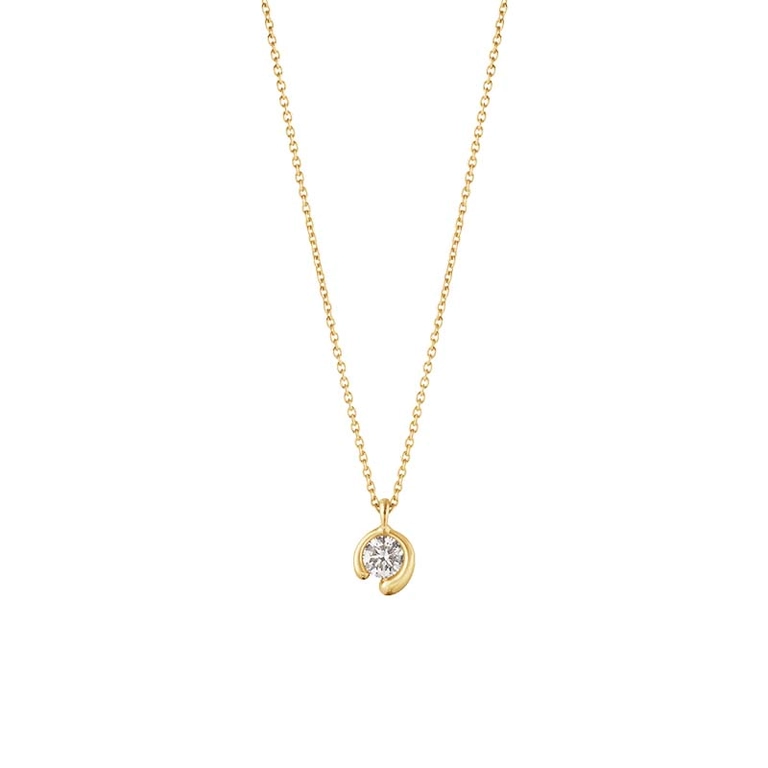 Mercy Halsband med Hängsmycke 0.20 ct Guld - Georg Jensen örhängen - Snabb frakt & paketinslagning - Nordicspectra.se