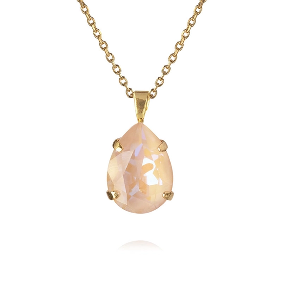 Mini Drop Necklace Gold Ivory Creme Delite - Caroline Svedbom - Snabb frakt & paketinslagning - Nordicspectra.se
