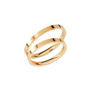 SR1036-2 Gold - Wedding & engagement rings - Schalins - Scandinavian design - Nordic Spectra